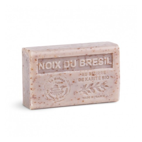 Savon 125gr au beurre de karité bio- NOIX DU BRÉSIL Savon 125gr au beurre de karité bio- NOIX DU BRÉSIL