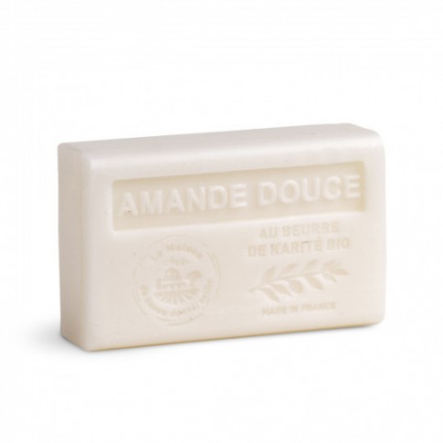 Savon 125gr au beurre de karité bio- AMANDE DOUCE