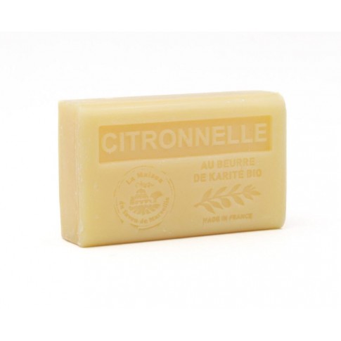 Savon 125gr au beurre de karité bio- CITRONNELLE