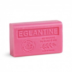 Savon 125gr au beurre de karité bio- EGLANTINE