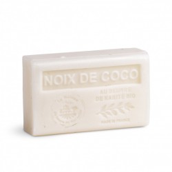 Savon 125gr au beurre de karité bio- NOIX DE COCO