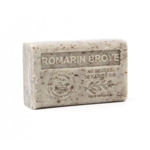 Savon 125gr au beurre de karité bio- ROMARIN BROYE