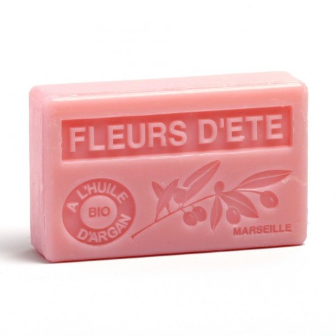 Savon 100gr huile d'argan bio - FLEURS D'ETE